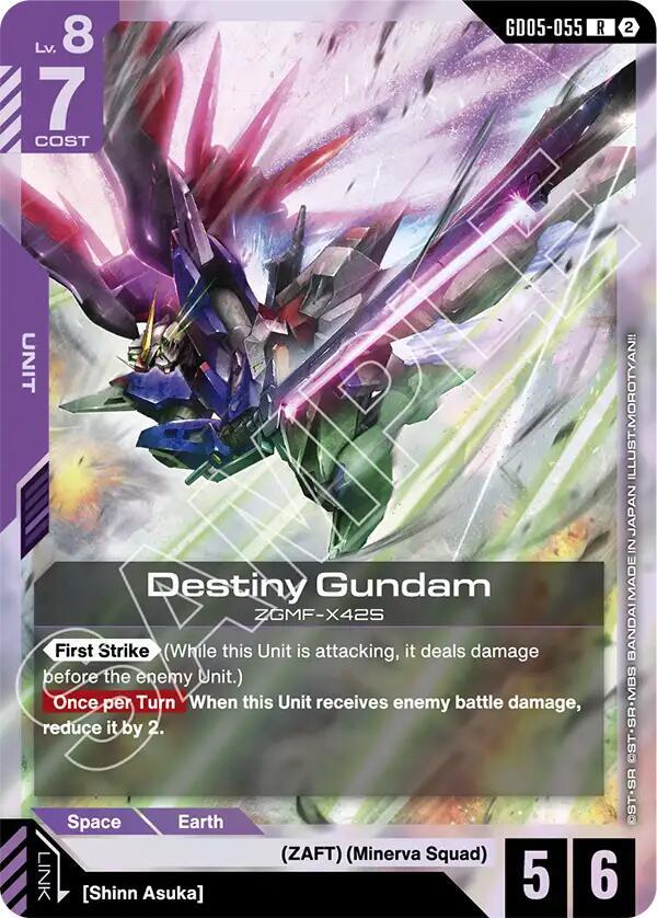 Destiny Gundam, Freedom Ascension GD05-055