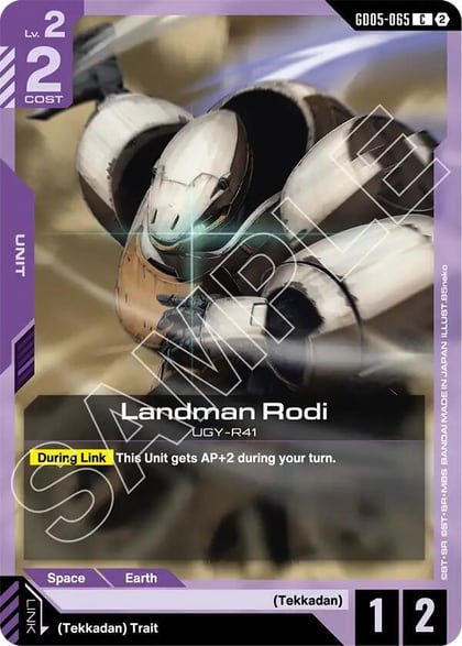 Landman Rodi, Freedom Ascension GD05-065