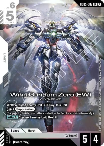 Wing Gundam Zero (EW), Freedom Ascension GD05-067