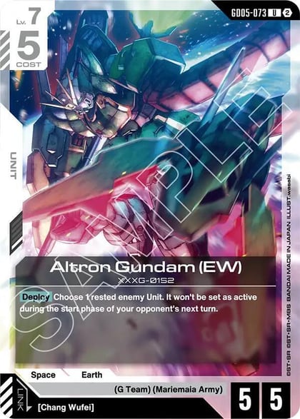 Altron Gundam (EW), Freedom Ascension GD05-073