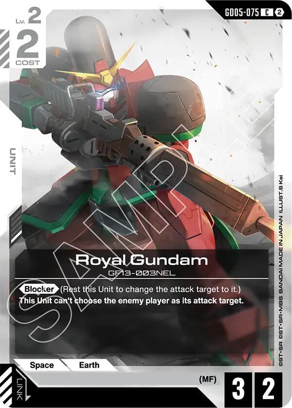 Royal Gundam, Freedom Ascension GD05-075