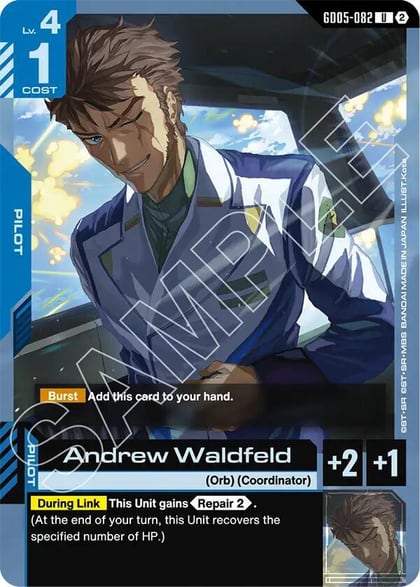 Andrew Waldfeld, Freedom Ascension GD05-082