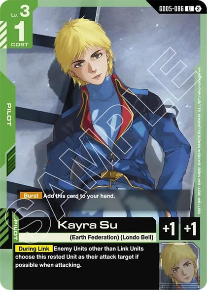Kayra Su, Freedom Ascension GD05-086