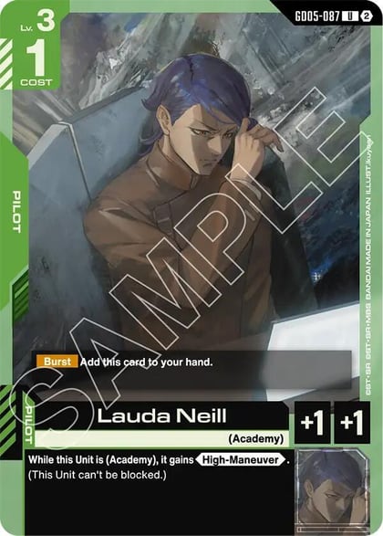 Lauda Neill, Freedom Ascension GD05-087