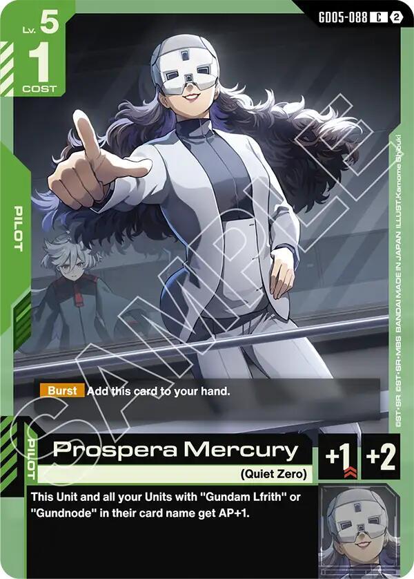 Prospera Mercury, Freedom Ascension GD05-088
