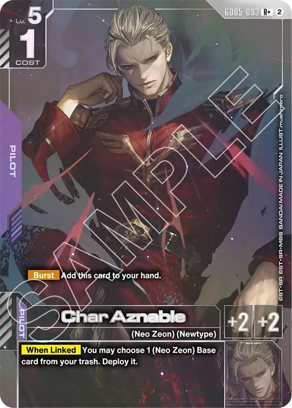 Char Aznable (R+), Freedom Ascension GD05-093