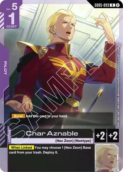 Char Aznable, Freedom Ascension GD05-093
