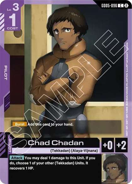 Chad Chadan, Freedom Ascension GD05-096