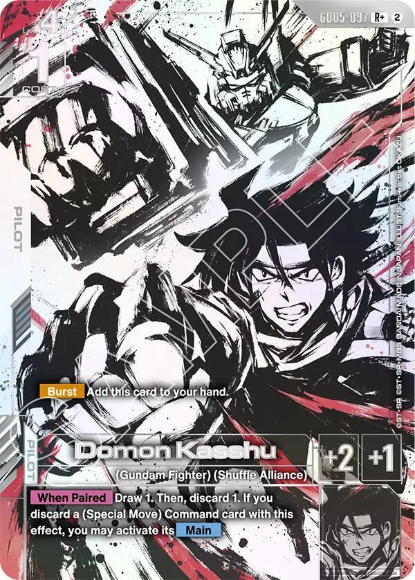 Domon Kasshu (R+), Freedom Ascension GD05-097