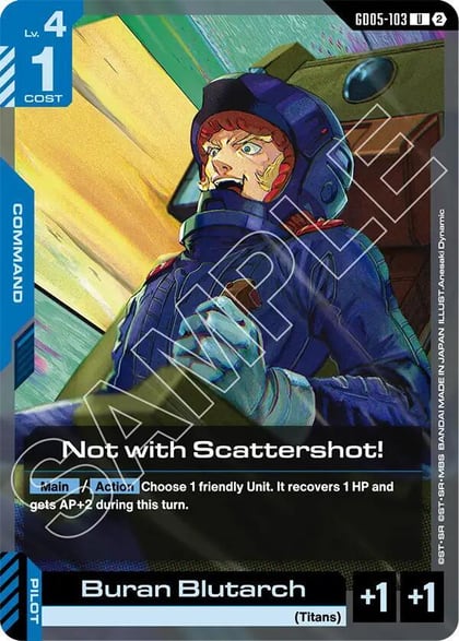 Not with Scattershot!, Freedom Ascension GD05-103