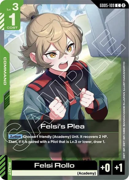 Felsi's Plea, Freedom Ascension GD05-109