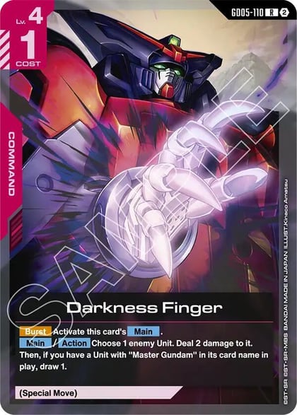 Darkness Finger, Freedom Ascension GD05-110