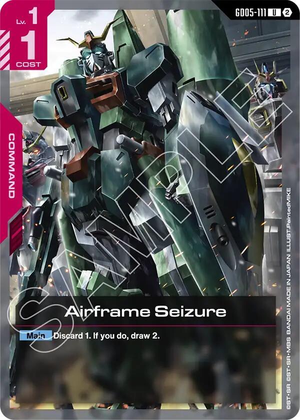 Airframe Seizure, Freedom Ascension GD05-111