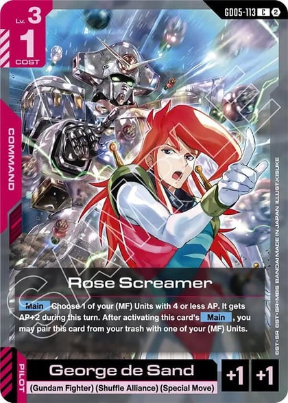 Rose Screamer, Freedom Ascension GD05-113