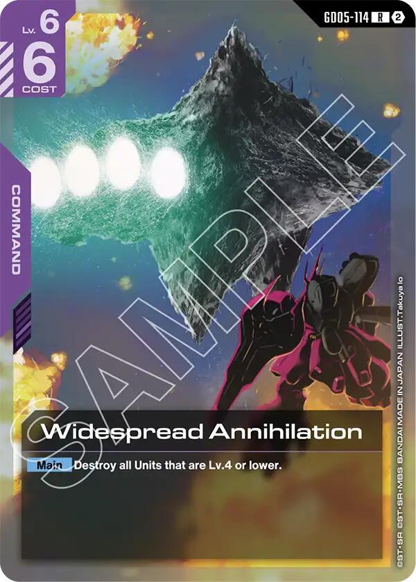 Widespread Annihilation, Freedom Ascension GD05-114