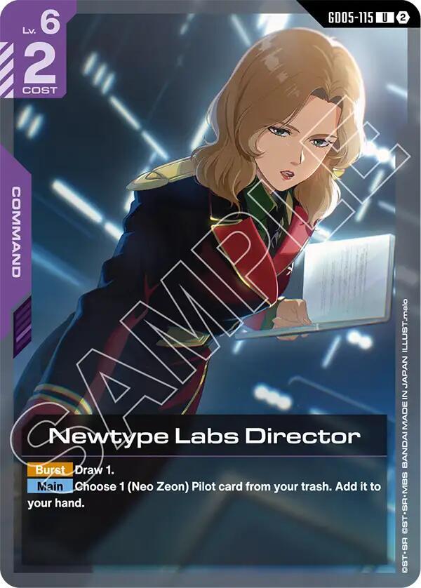 Newtype Labs Director, Freedom Ascension GD05-115