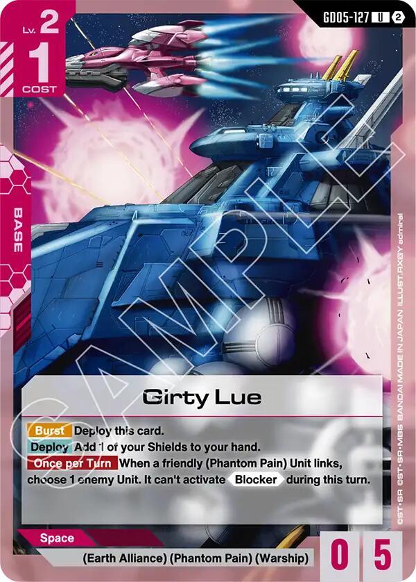 Girty Lue, Freedom Ascension GD05-127