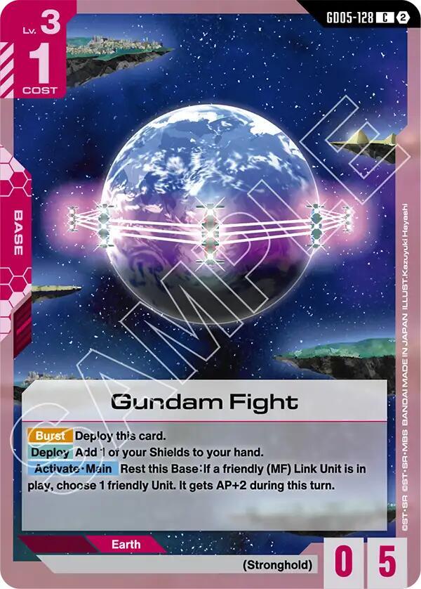 Gundam Fight, Freedom Ascension GD05-128