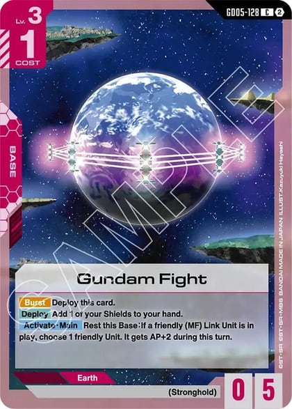 Gundam Fight, Freedom Ascension GD05-128