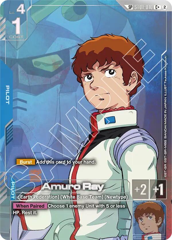 Amuro Ray (C+) (SP), Freedom Ascension ST01-010