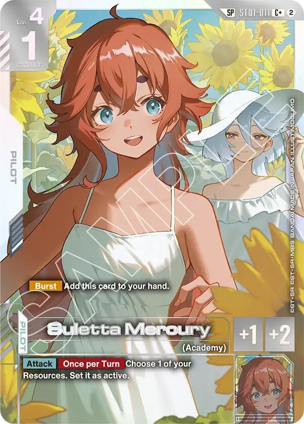Suletta Mercury (C+) (SP), Freedom Ascension ST01-011