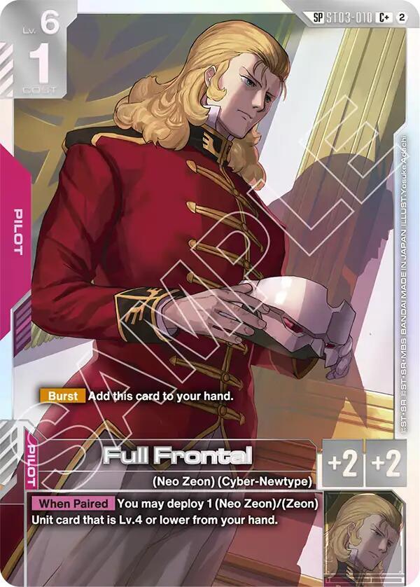 Full Frontal (C+) (SP), Freedom Ascension ST03-010