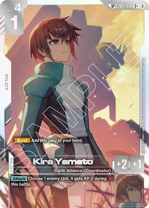 Kira Yamato (C+) (SP), Freedom Ascension ST04-010