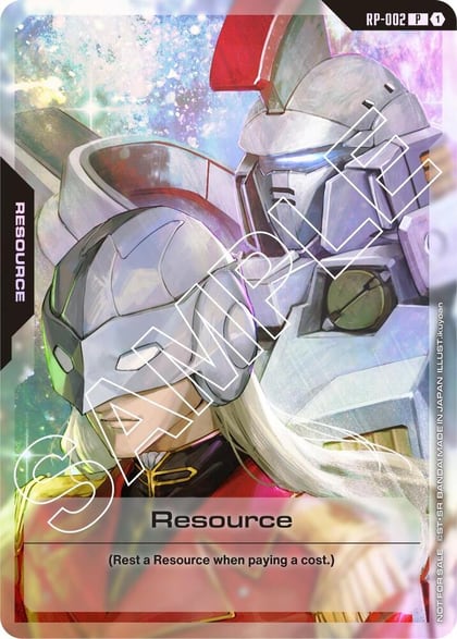 Resource (RP-002) (San Diego Comic-Con 2025), Promotional Resource Tokens RP-002
