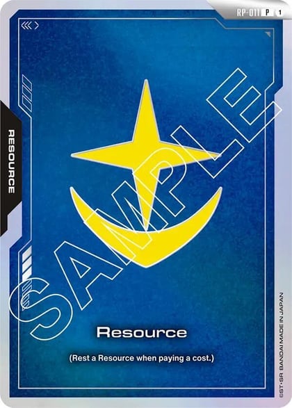 Resource (RP-011) (Earth Federation Force), Promotional Resource Tokens RP-011