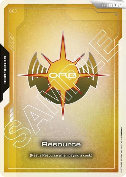 Resource (RP-019) (United Emirates of Orb), Promotional Resource Tokens RP-019