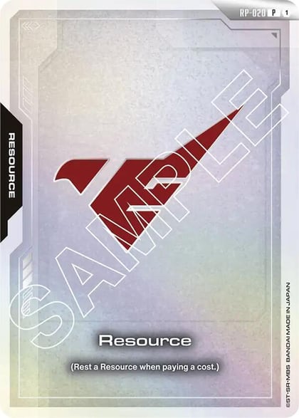 Resource (RP-020) (Asticassia School of Technology), Promotional Resource Tokens RP-020