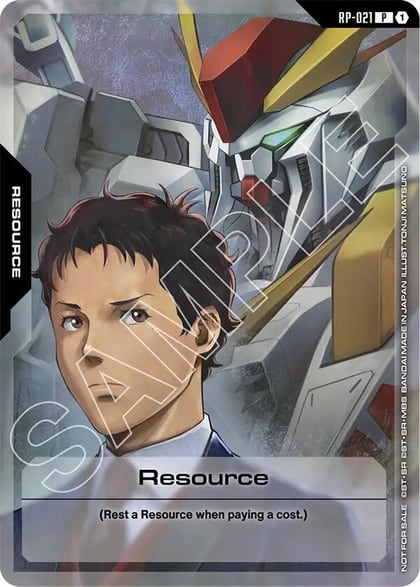 Resource (RP-021) (Mobile Suit Gundam: Hathaway's Flash), Promotional Resource Tokens RP-021