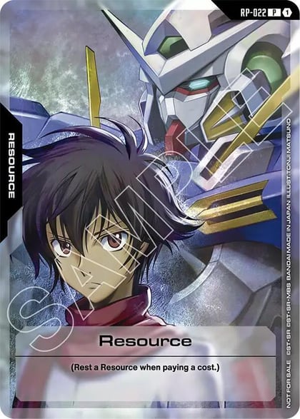 Resource (RP-022) (Mobile Suit Gundam 00), Promotional Resource Tokens RP-022