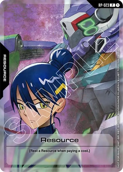 Resource (RP-023) (Mobile Suit Gundam GQuuuuuuX), Promotional Resource Tokens RP-023