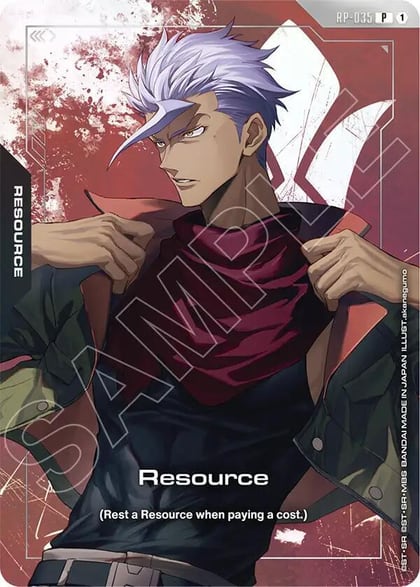 Resource (RP-035) (Premium Accessory Set - Mobile Suit Gundam: Iron-Blooded Orphans), Promotional Resource Tokens RP-035