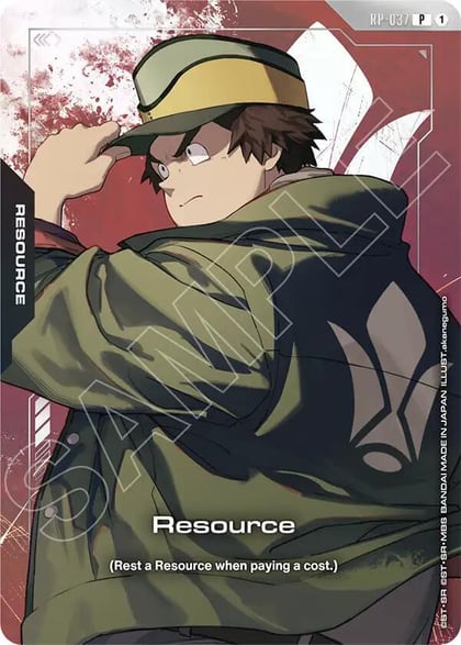 Resource (RP-037) (Premium Accessory Set - Mobile Suit Gundam: Iron-Blooded Orphans), Promotional Resource Tokens RP-037