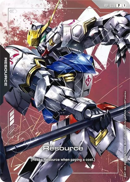 Resource (RP-038) (Premium Accessory Set - Mobile Suit Gundam: Iron-Blooded Orphans), Promotional Resource Tokens RP-038