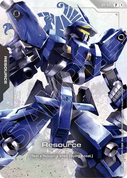 Resource (RP-043) (Premium Accessory Set - Mobile Suit Gundam: Iron-Blooded Orphans), Promotional Resource Tokens RP-043