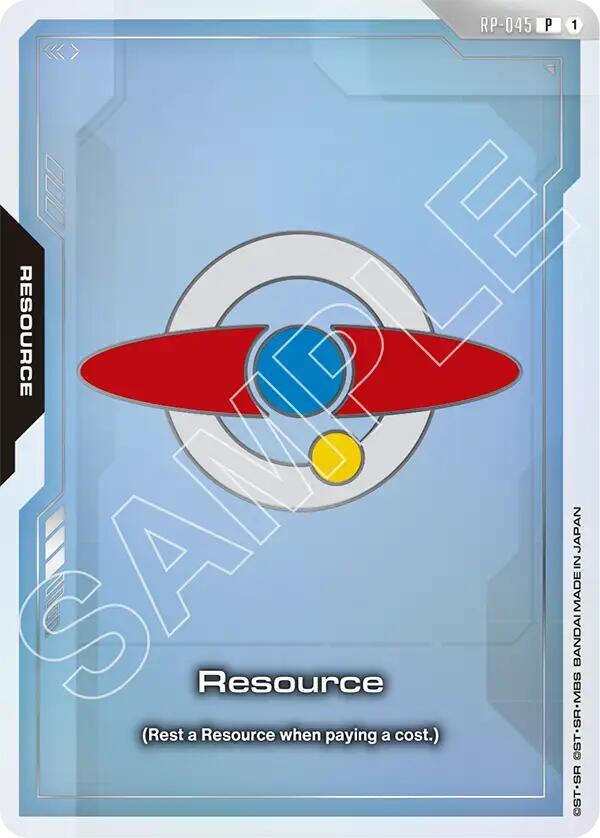 Resource (RP-045) (EVX07 Resource Set), Promotional Resource Tokens RP-045