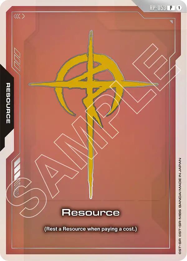 Resource (RP-053) (EVX07 Resource Set), Promotional Resource Tokens RP-053