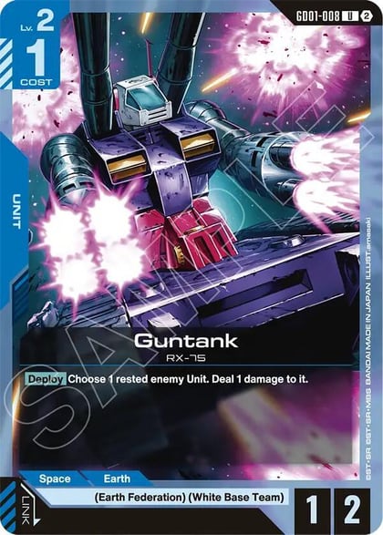 Guntank, Deck Build Box Freedom Ascension GD01-008