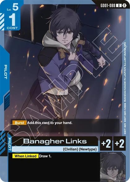 Banagher Links, Deck Build Box Freedom Ascension GD01-088
