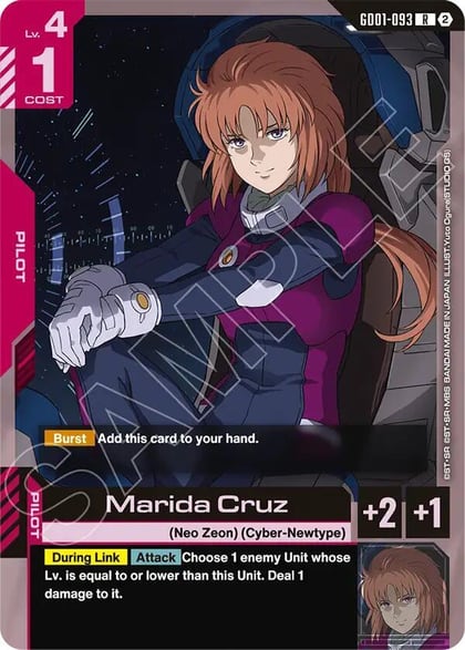 Marida Cruz, Deck Build Box Freedom Ascension GD01-093