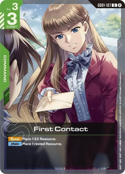 First Contact, Deck Build Box Freedom Ascension GD01-107