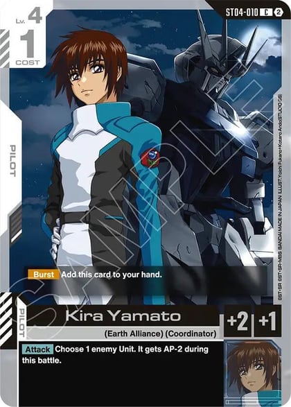 Kira Yamato, Deck Build Box Freedom Ascension ST04-010