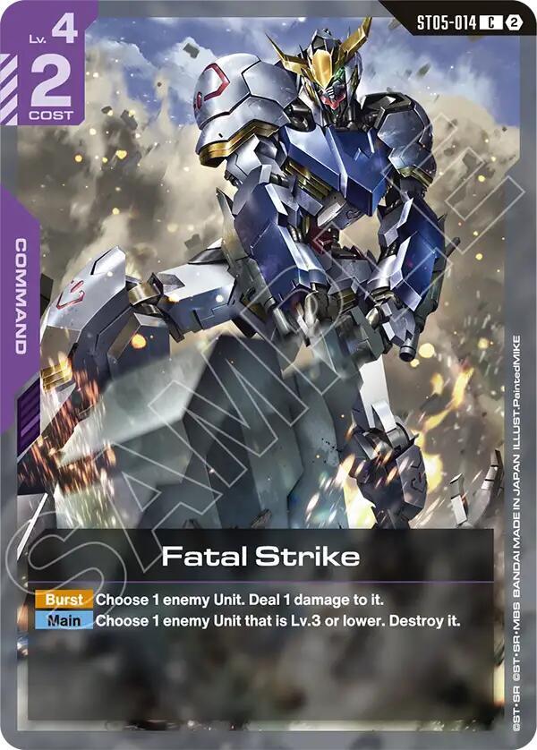 Fatal Strike, Deck Build Box Freedom Ascension ST05-014