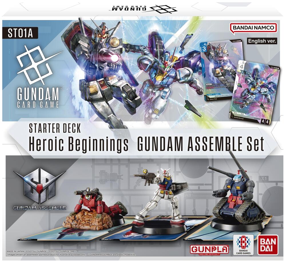 Starter Deck 01: Heroic Beginnings - Gundam Assemble Starter Set, Starter Deck 01: Heroic Beginnings P619085