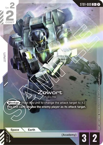 Zowort (C+), Starter Deck 01: Heroic Beginnings ST01-009
