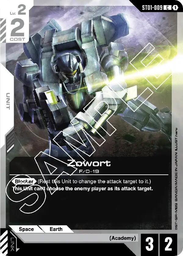 Zowort, Starter Deck 01: Heroic Beginnings ST01-009