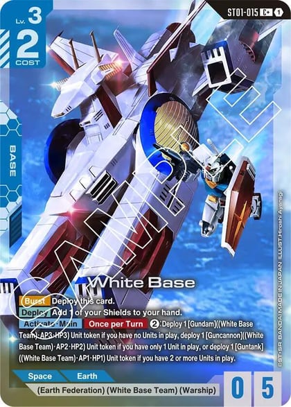 White Base (C+), Starter Deck 01: Heroic Beginnings ST01-015